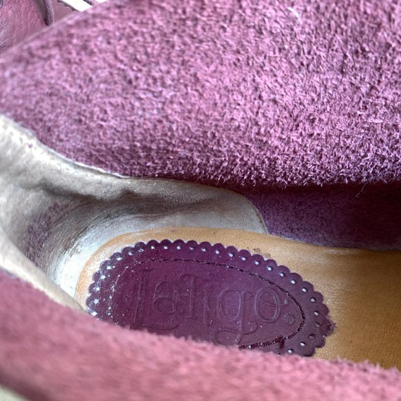 Latigo Burgundy Leather Booties - Picture 8 of 8